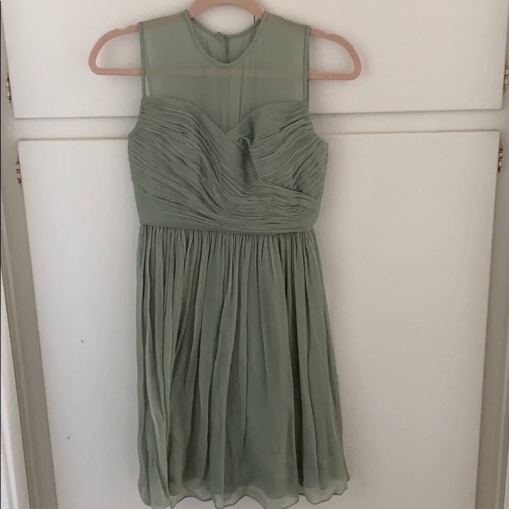 J.Crew Silk Chiffon “Clara” Dress